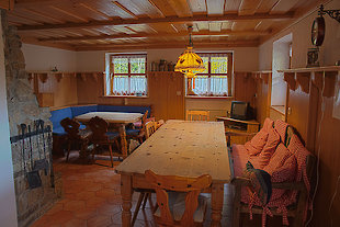 Wohnbereich im Ferienhaus Englmar in Kollnburg Bayerischer Wald